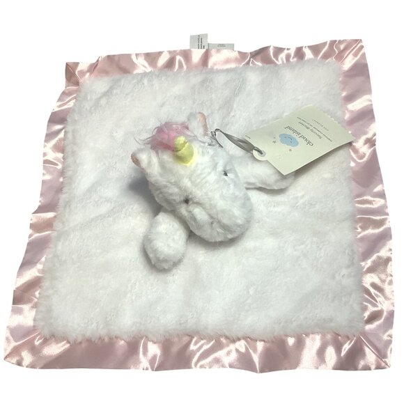 Cloud Island Unicorn Security Blanket With Satin Trim - Picture 4 of 7